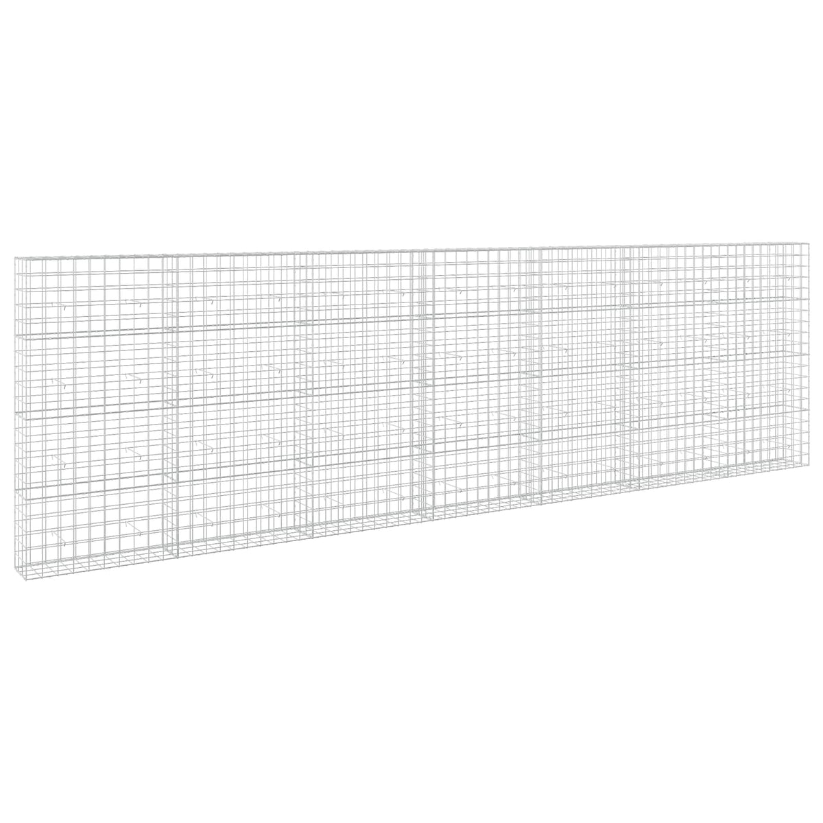 Γκαμπιόν με σύρμα 5 mm και πλέγμα 10x10 cm 700x30x200 εκ.