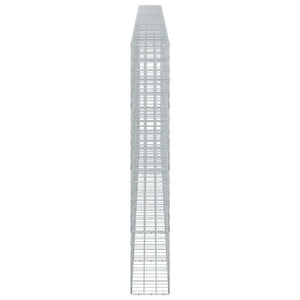 Γκαμπιόν με σύρμα 5 mm και πλέγμα 10x10 cm 700x30x200 εκ.