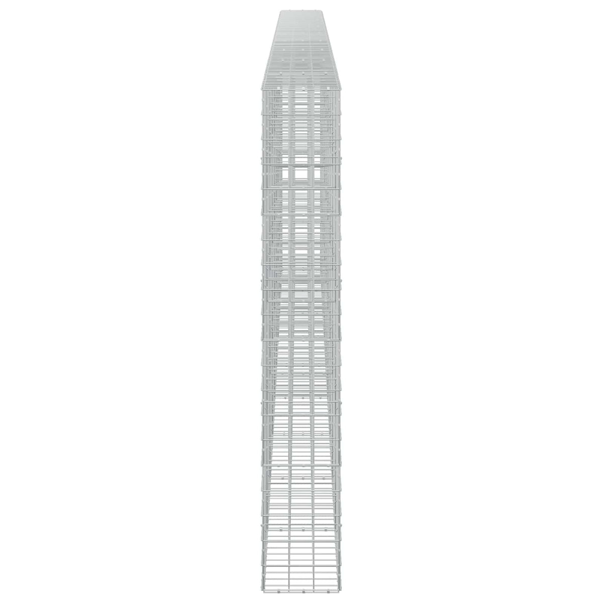 Γκαμπιόν με σύρμα 5 mm και πλέγμα 10x10 cm 900x30x200 εκ - Pakobazaar