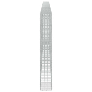 Γκαμπιόν με σύρμα 5 mm και πλέγμα 10x10 cm 1000x30x200 εκ - Pakobazaar