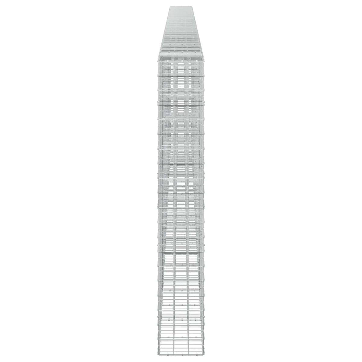 Γκαμπιόν με σύρμα 5 mm και πλέγμα 10x10 cm 1150x30x200 εκ - Pakobazaar