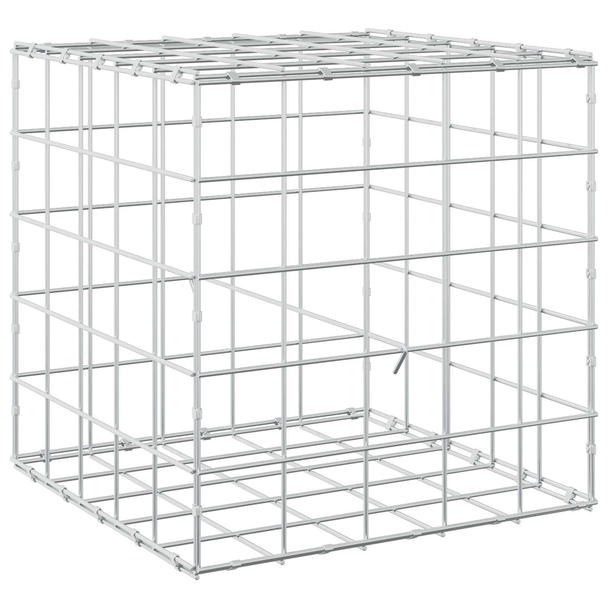 Γκαμπιόν με σύρμα 5 mm και πλέγμα 10x10 cm 50x50x50 εκ. - Pakobazaar
