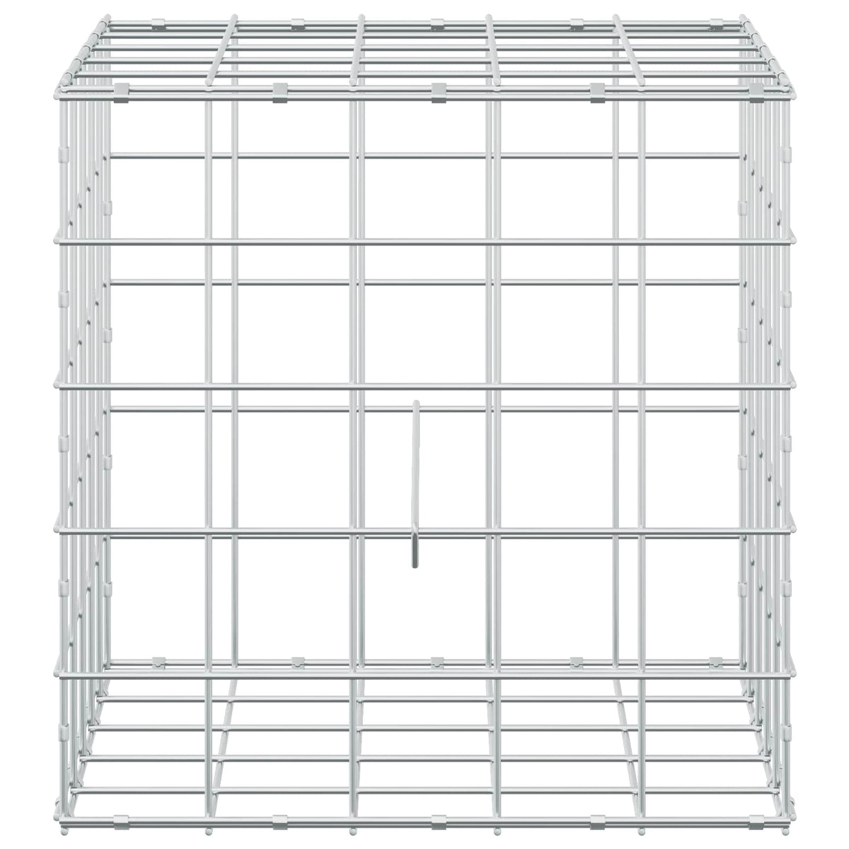 Γκαμπιόν με σύρμα 5 mm και πλέγμα 10x10 cm 50x50x50 εκ. - Pakobazaar
