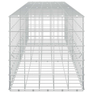 Γκαμπιόν με σύρμα 5 mm και πλέγμα 10x10 cm 250x50x50 εκ - Pakobazaar