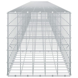 Γκαμπιόν με σύρμα 5 mm και πλέγμα 10x10 cm 600x50x50 εκ