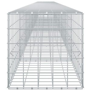 Γκαμπιόν με σύρμα 5 mm και πλέγμα 10x10 cm 800x50x50 εκ - Pakobazaar