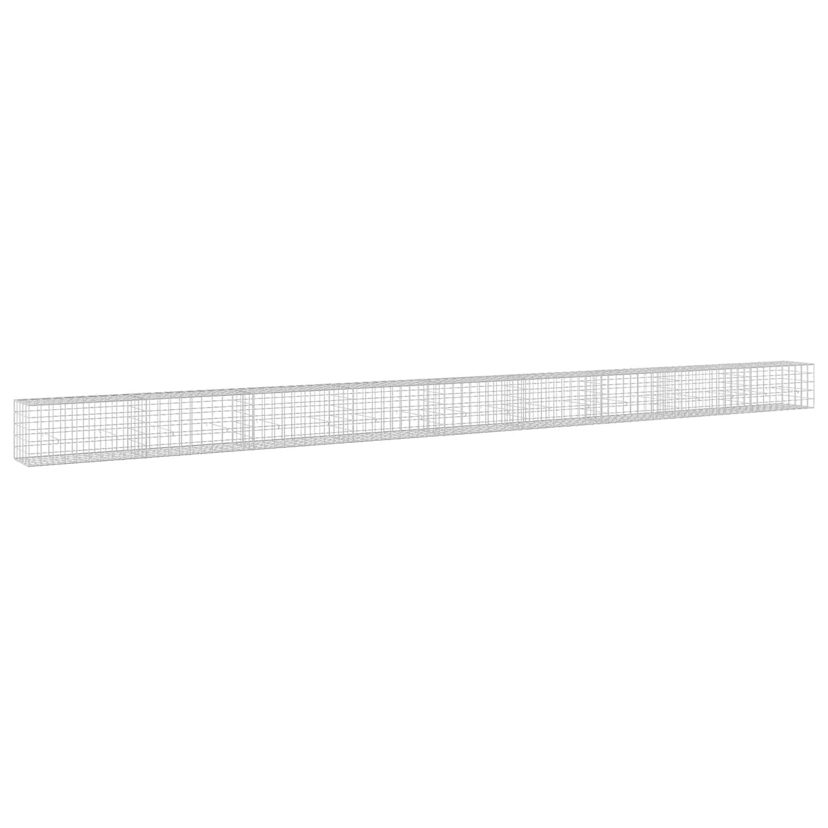 Γκαμπιόν με σύρμα 5 mm και πλέγμα 10x10 cm 900x50x50 εκ - Pakobazaar