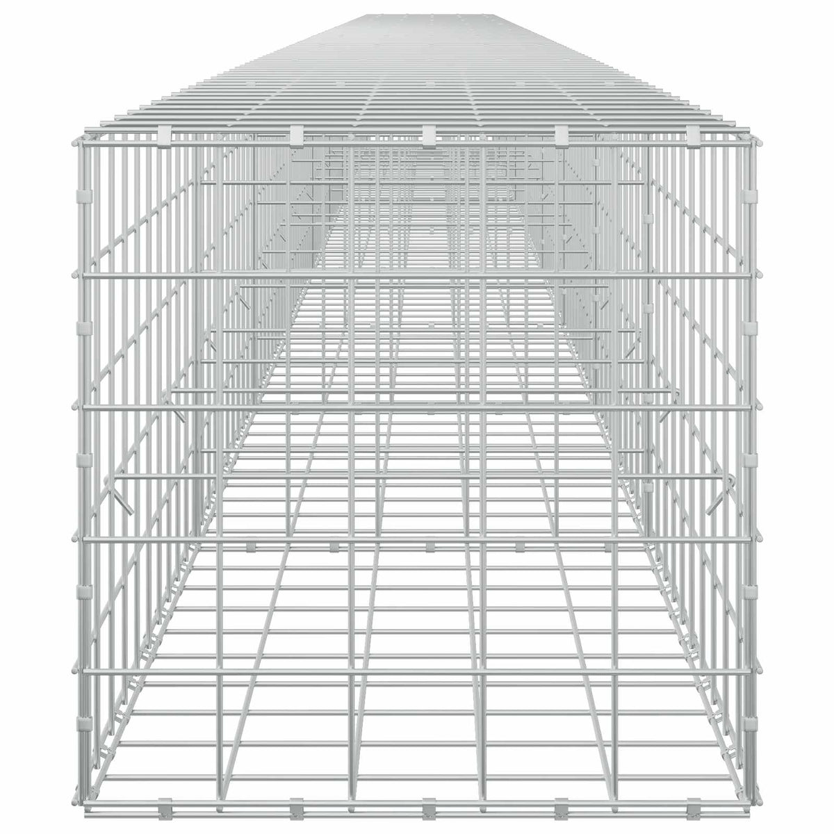Γκαμπιόν με σύρμα 5 mm και πλέγμα 10x10 cm 900x50x50 εκ - Pakobazaar