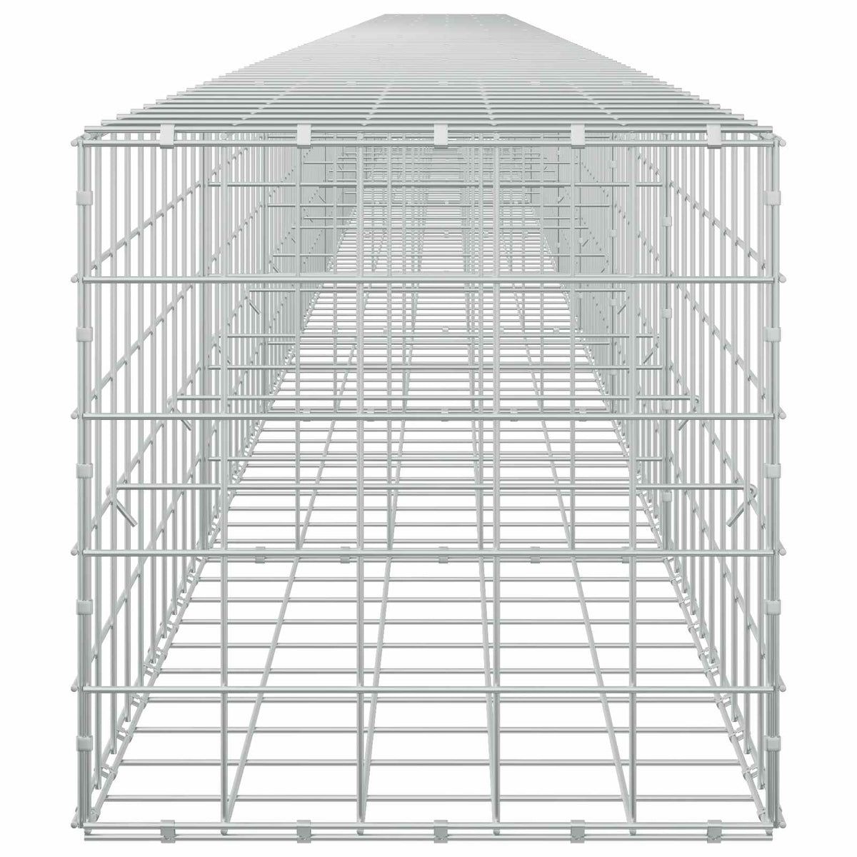 Γκαμπιόν με σύρμα 5 mm και πλέγμα 10x10 cm 950x50x50 εκ - Pakobazaar