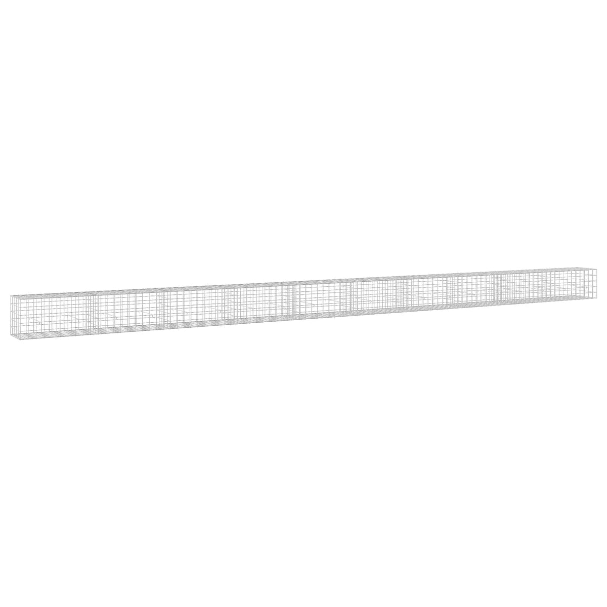 Γκαμπιόν με σύρμα 5 mm και πλέγμα 10x10 cm 1000x50x50 εκ.
