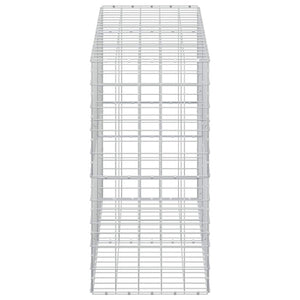 Γκαμπιόν με σύρμα 5 mm και πλέγμα 10x10 cm 200x50x100 εκ - Pakobazaar