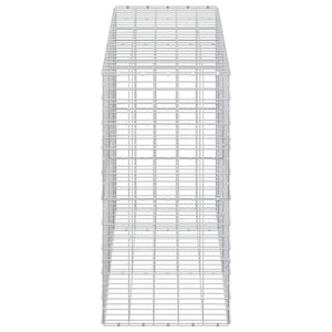 Γκαμπιόν με σύρμα 5 mm και πλέγμα 10x10 cm 250x50x100 εκ - Pakobazaar