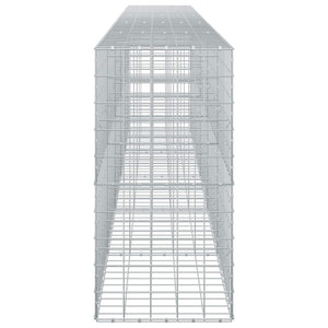 Γκαμπιόν με σύρμα 5 mm και πλέγμα 10x10 cm 500x50x100 εκ - Pakobazaar