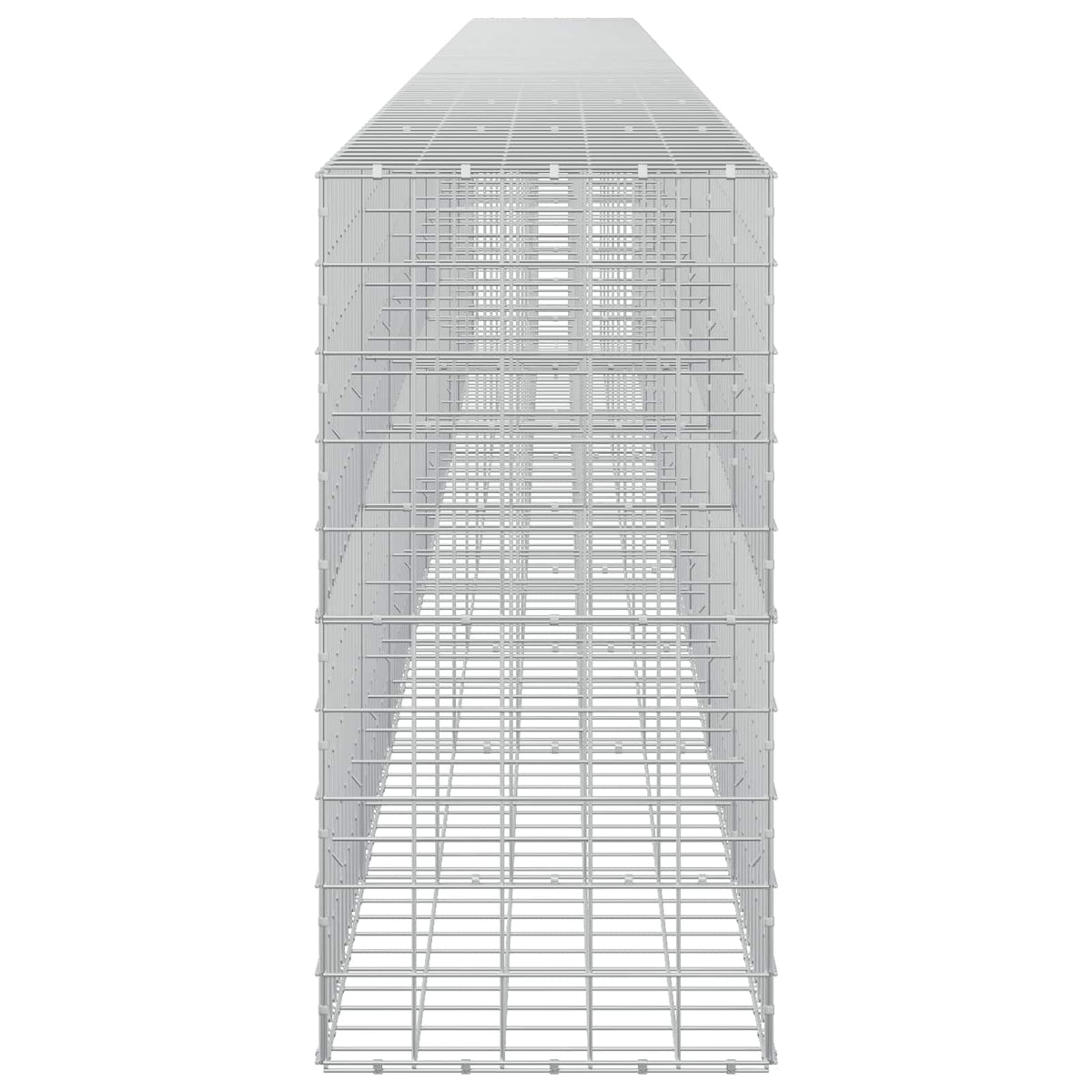 Γκαμπιόν με σύρμα 5 mm και πλέγμα 10x10 cm 900x50x100 εκ