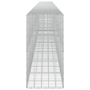 Γκαμπιόν με σύρμα 5 mm και πλέγμα 10x10 cm 950x50x100 εκ - Pakobazaar