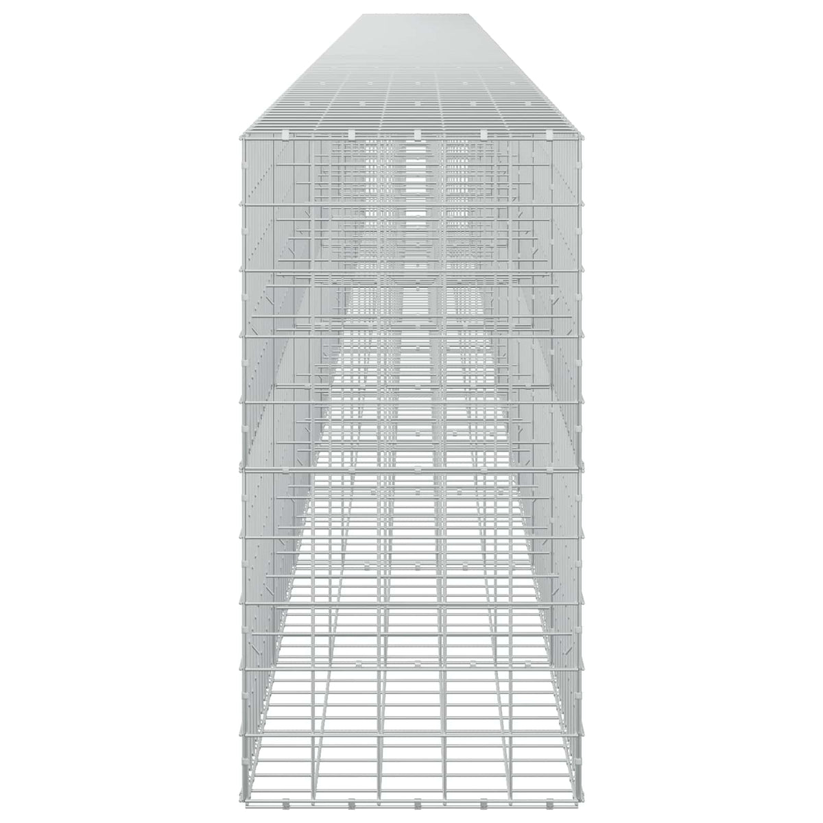 Γκαμπιόν με σύρμα 5 mm και πλέγμα 10x10 cm 1100x50x100 εκ.