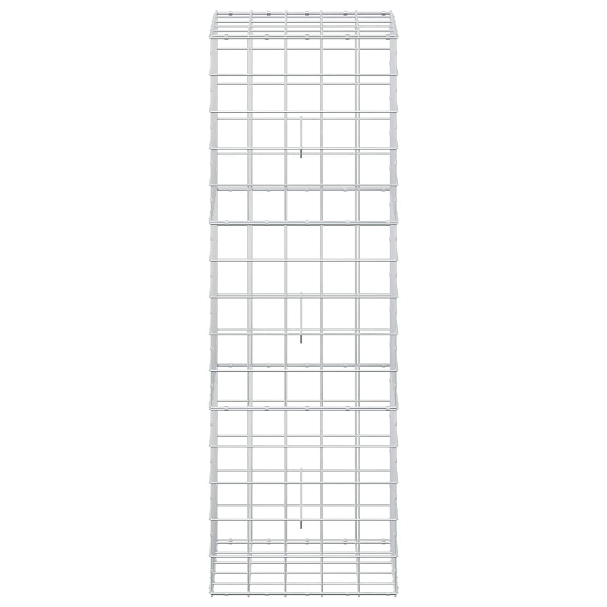 Γκαμπιόν με σύρμα 5 mm και πλέγμα 10x10 cm 50x50x150 εκ - Pakobazaar