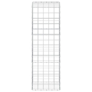 Γκαμπιόν με σύρμα 5 mm και πλέγμα 10x10 cm 50x50x150 εκ - Pakobazaar