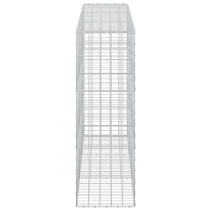 Γκαμπιόν με σύρμα 5 mm και πλέγμα 10x10 cm 300x50x150 εκ. - Pakobazaar