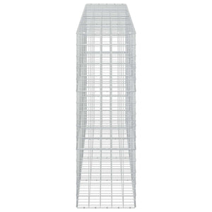 Γκαμπιόν με σύρμα 5 mm και πλέγμα 10x10 cm 400x50x150 εκ