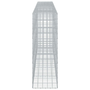 Γκαμπιόν με σύρμα 5 mm και πλέγμα 10x10 cm 550x50x150 εκ. - Pakobazaar