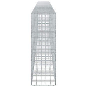 Γκαμπιόν με σύρμα 5 mm και πλέγμα 10x10 cm 800x50x150 εκ.