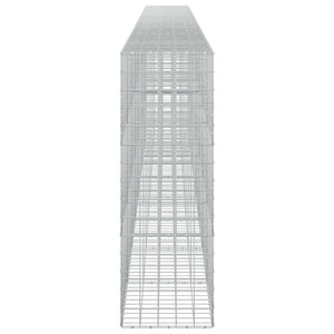 Γκαμπιόν με σύρμα 5 mm και πλέγμα 10x10 cm 850x50x150 εκ - Pakobazaar