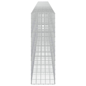 Γκαμπιόν με σύρμα 5 mm και πλέγμα 10x10 cm 1000x50x150 εκ - Pakobazaar