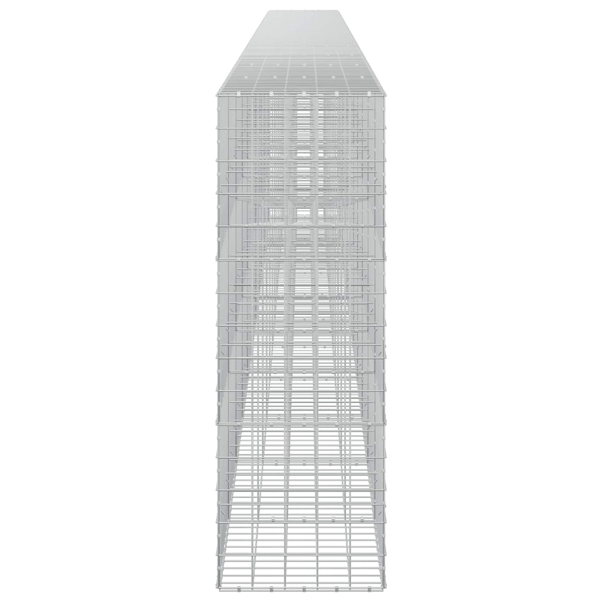 Γκαμπιόν με σύρμα 5 mm και πλέγμα 10x10 cm 1150x50x150 εκ