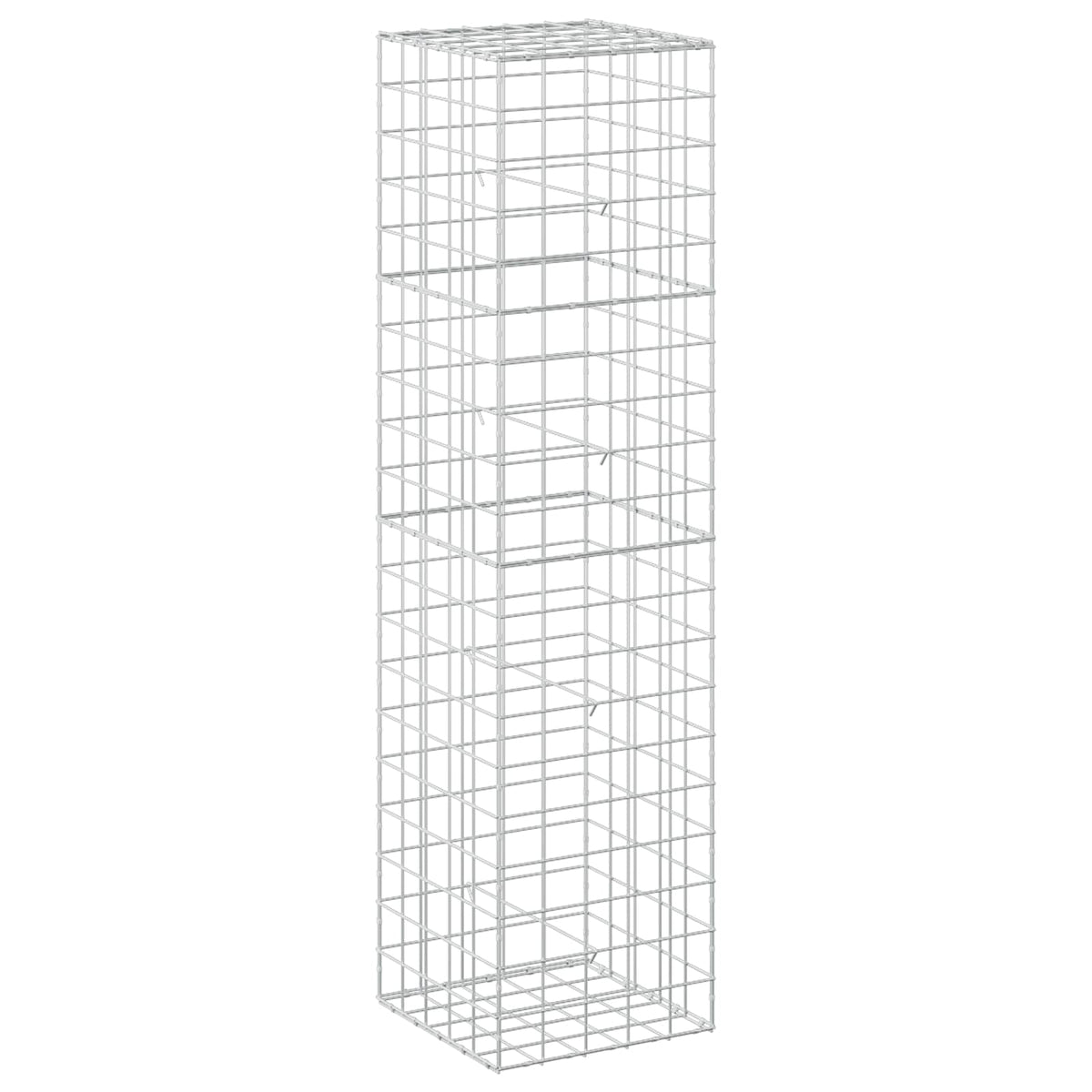 Γκαμπιόν με σύρμα 5 mm και πλέγμα 10x10 cm 50x50x200 εκ