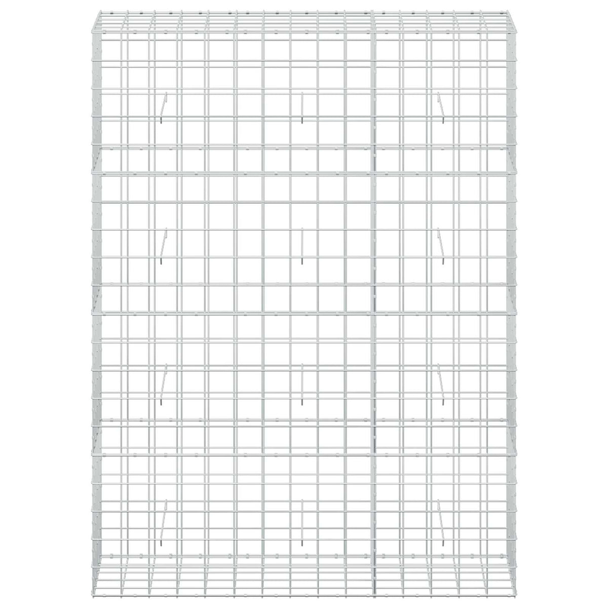 Γκαμπιόν με σύρμα 5 mm και πλέγμα 10x10 cm 150x50x200 εκ - Pakobazaar