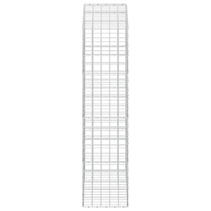 Γκαμπιόν με σύρμα 5 mm και πλέγμα 10x10 cm 150x50x200 εκ - Pakobazaar