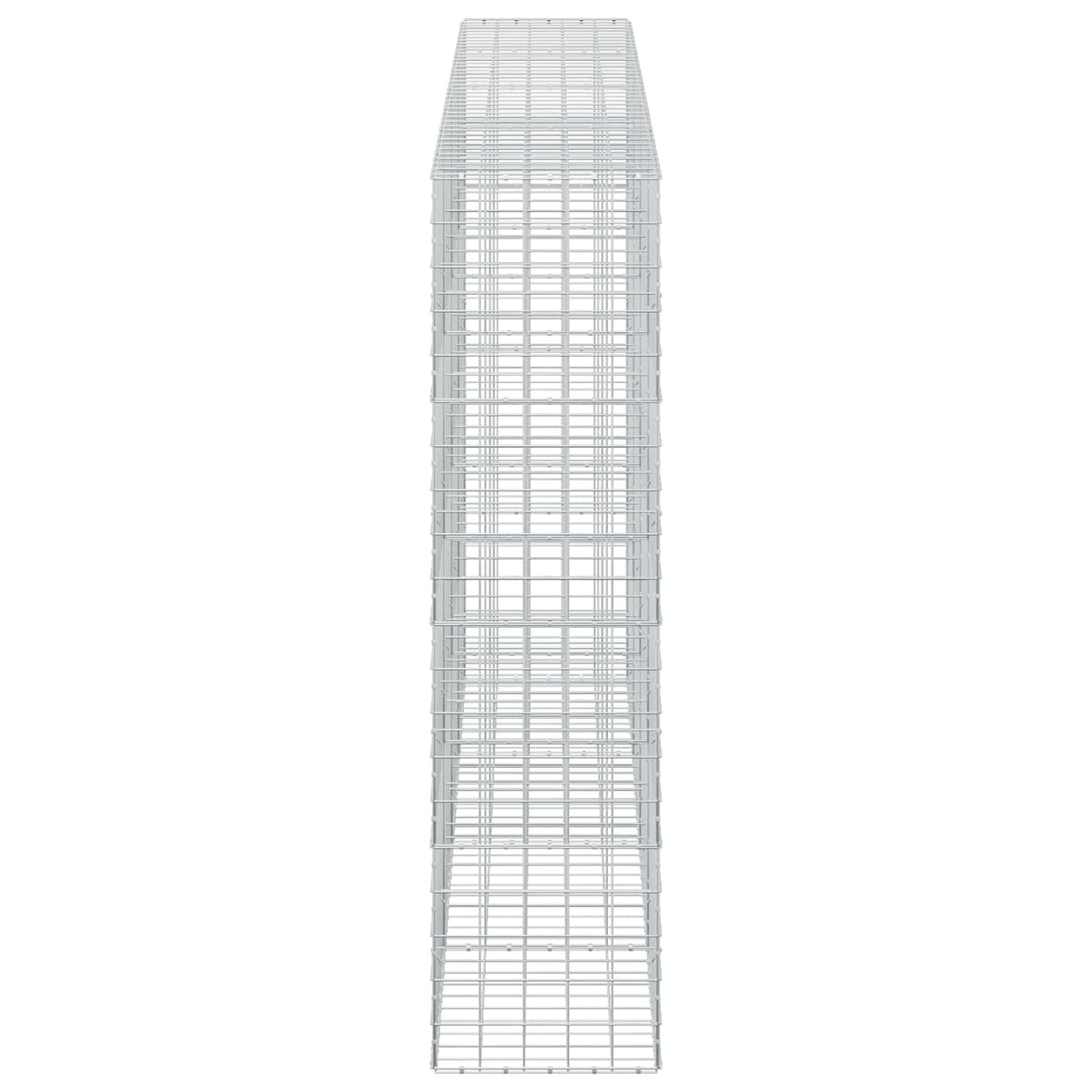 Γκαμπιόν με σύρμα 5 mm και πλέγμα 10x10 cm 400x50x200 εκ - Pakobazaar