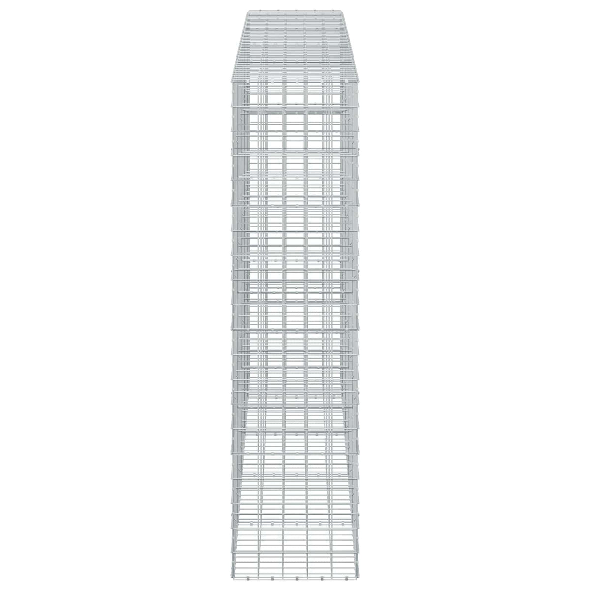 Γκαμπιόν με σύρμα 5 mm και πλέγμα 10x10 cm 450x50x200 εκ - Pakobazaar