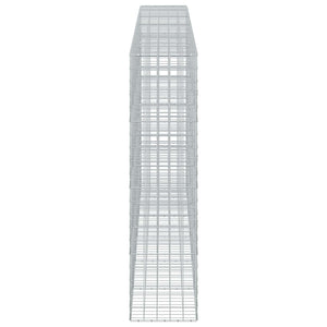 Γκαμπιόν με σύρμα 5 mm και πλέγμα 10x10 cm 550x50x200 εκ. - Pakobazaar