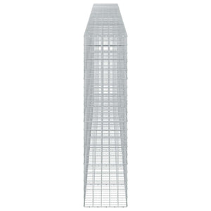 Γκαμπιόν με σύρμα 5 mm και πλέγμα 10x10 cm 800x50x200 εκ - Pakobazaar