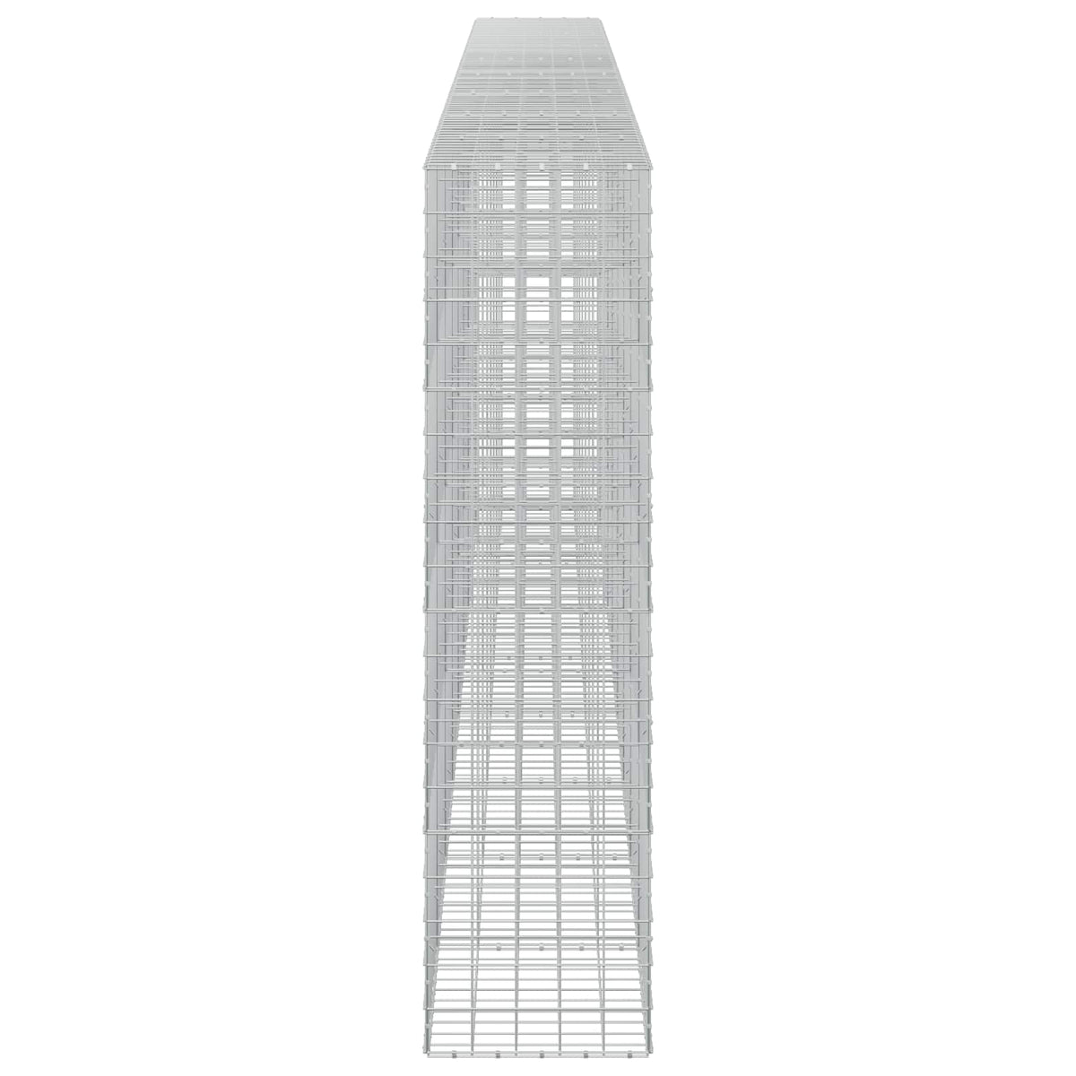 Γκαμπιόν με σύρμα 5 mm και πλέγμα 10x10 cm 850x50x200 εκ - Pakobazaar