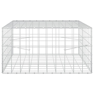 Γκαμπιόν με σύρμα 5 mm και πλέγμα 10x10 cm 100x100x50 εκ - Pakobazaar
