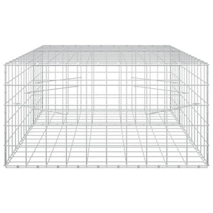Γκαμπιόν με σύρμα 5 mm και πλέγμα 10x10 cm 150x100x50 εκ - Pakobazaar