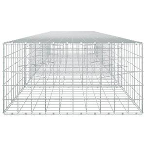 Γκαμπιόν με σύρμα 5 mm και πλέγμα 10x10 cm 500x100x50 εκ - Pakobazaar