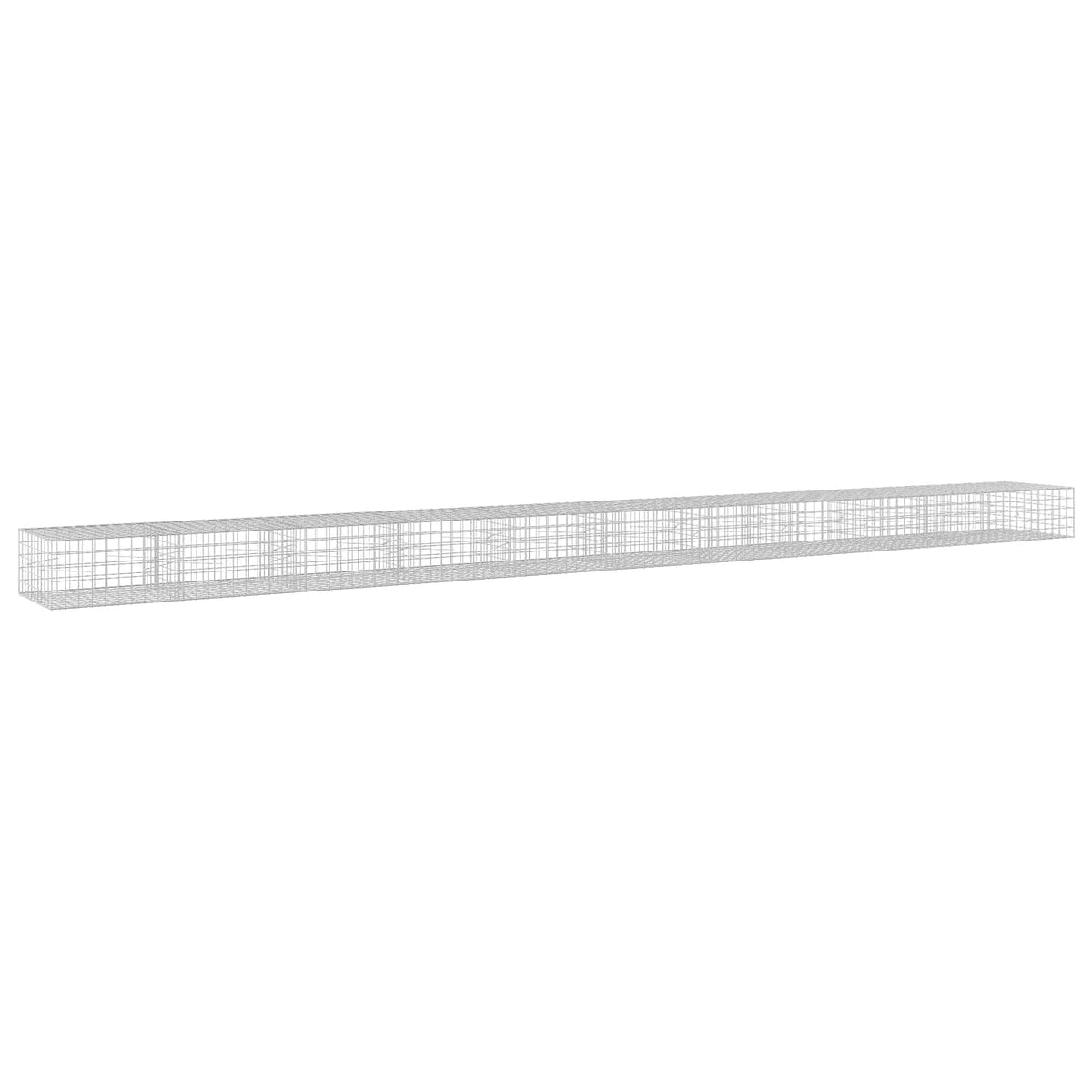 Γκαμπιόν με σύρμα 5 mm και πλέγμα 10x10 cm 1050x100x50 εκ.