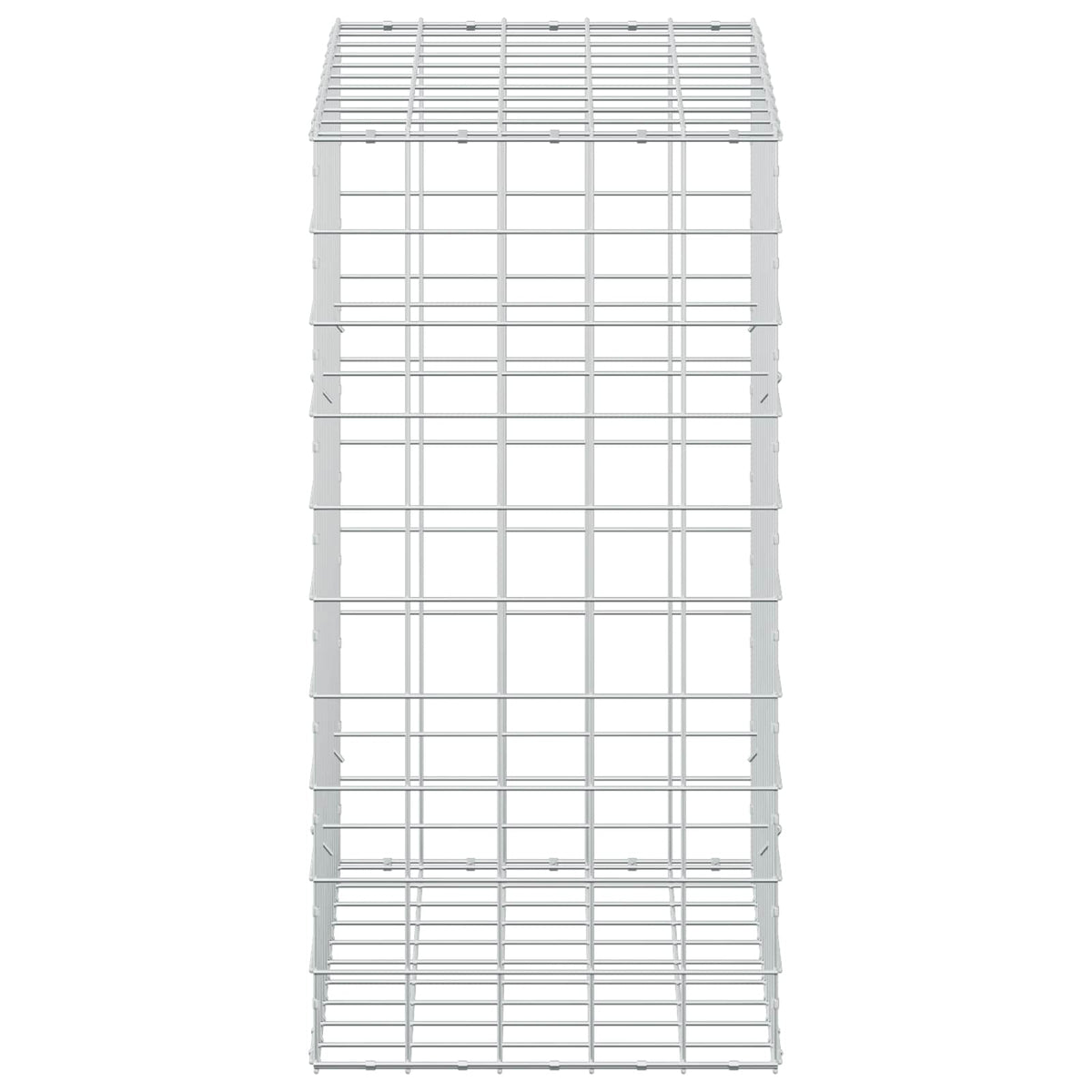 Γκαμπιόν με σύρμα 5 mm και πλέγμα 10x10 cm 50x100x100 εκ