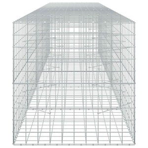 Γκαμπιόν με σύρμα 5 mm και πλέγμα 10x10 cm 500x100x100 εκ - Pakobazaar