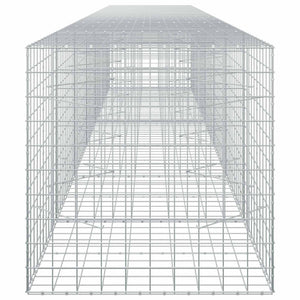 Γκαμπιόν με σύρμα 5 mm και πλέγμα 10x10 cm 650x100x100 εκ