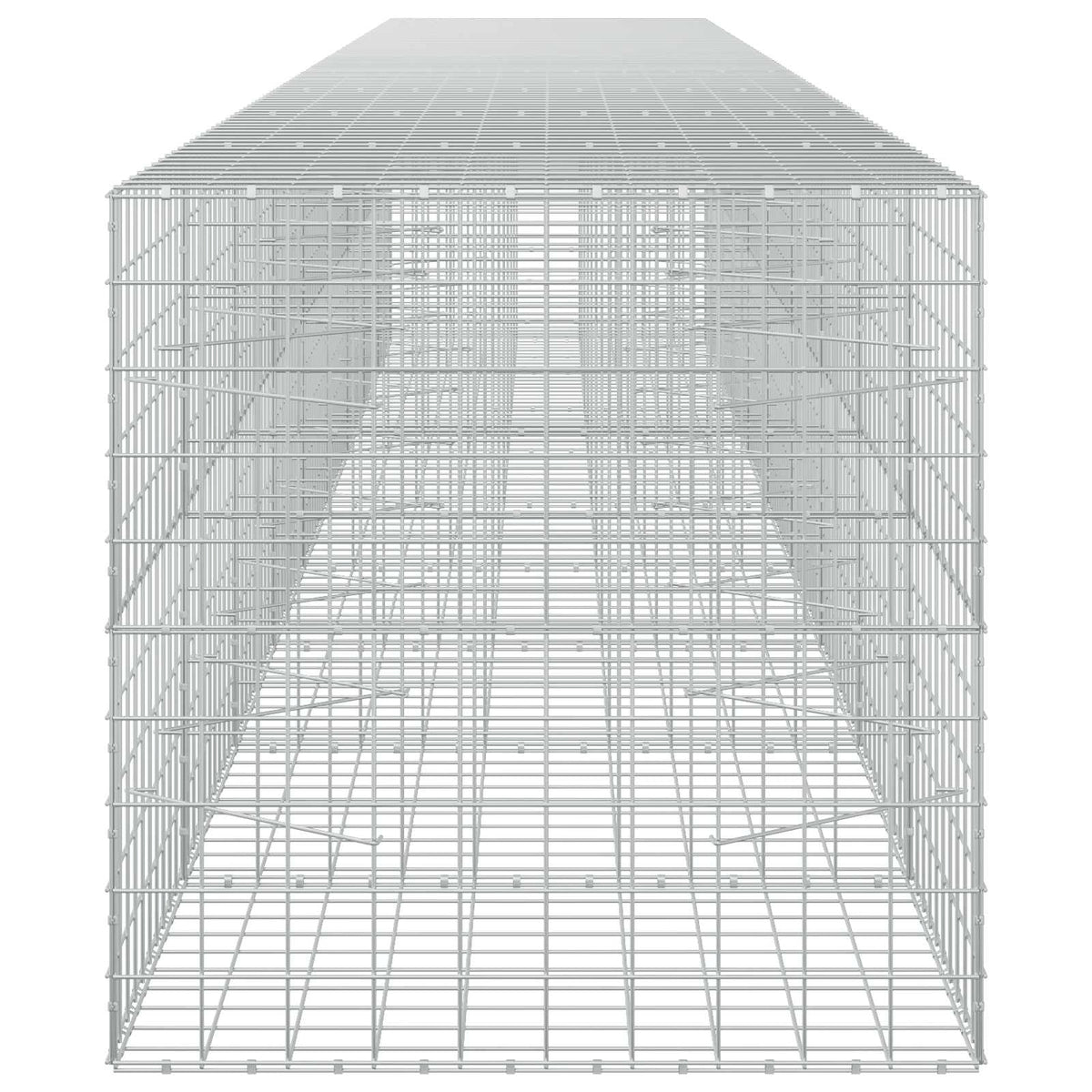 Γκαμπιόν με σύρμα 5 mm και πλέγμα 10x10 cm 900x100x100 εκ
