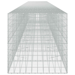 Γκαμπιόν με σύρμα 5 mm και πλέγμα 10x10 cm 1100x100x100 εκ