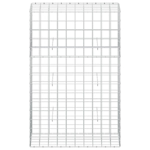 Γκαμπιόν με σύρμα 5 mm και πλέγμα 10x10 cm 50x100x150 εκ. - Pakobazaar