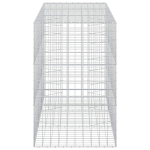 Γκαμπιόν με σύρμα 5 mm και πλέγμα 10x10 cm 300x100x150 εκ - Pakobazaar