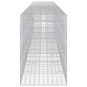 Γκαμπιόν με σύρμα 5 mm και πλέγμα 10x10 cm 900x100x150 εκ