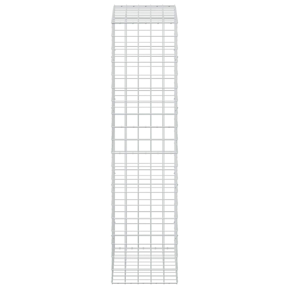 Γκαμπιόν με σύρμα 5 mm και πλέγμα 10x10 cm 50x100x200 εκ - Pakobazaar